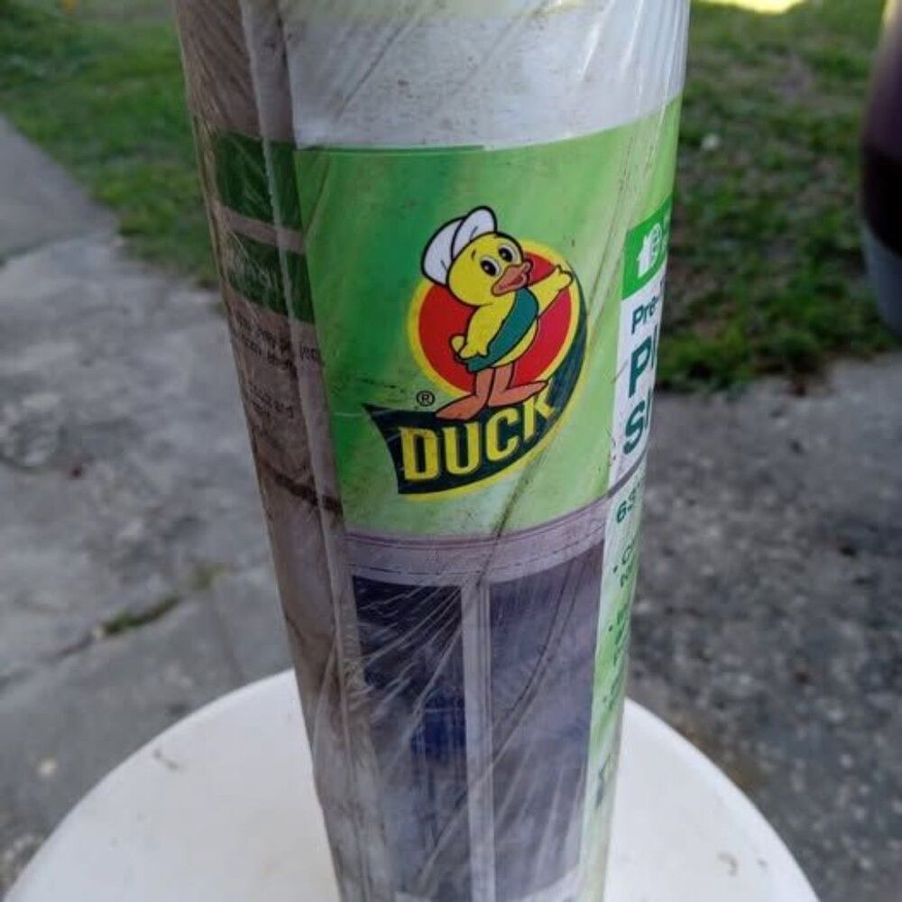 Duck Brand Pre-Taped Plastic Sheeting 103SQF